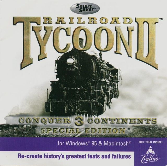 Game cover: Railroad Tycoon II: Conquer 3 Continents (Special Edition)