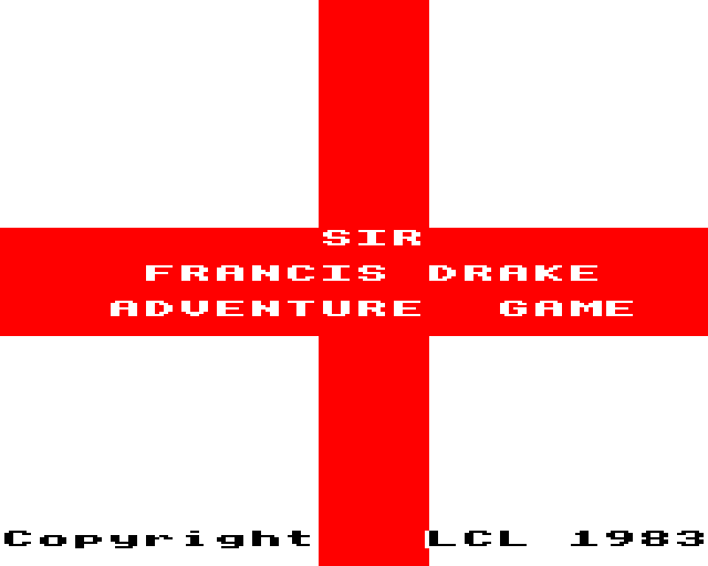 Game cover: Sir Francis Drake Adventure Game