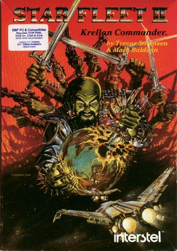 Game cover: Star Fleet II: Krellan Commander