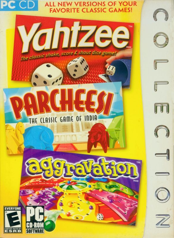 Game cover: Yahtzee, Parcheesi & Aggravation Collection