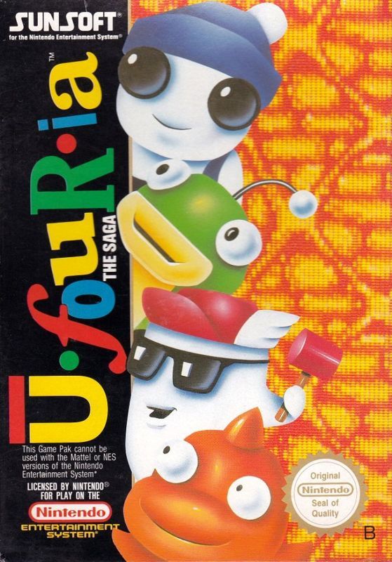 Game cover: Ufouria: The Saga