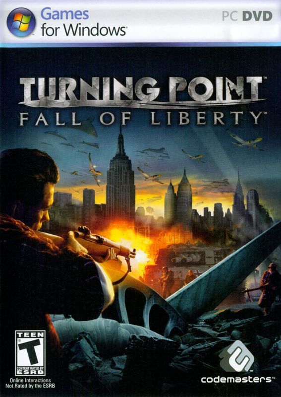 Game cover: Turning Point: Fall of Liberty