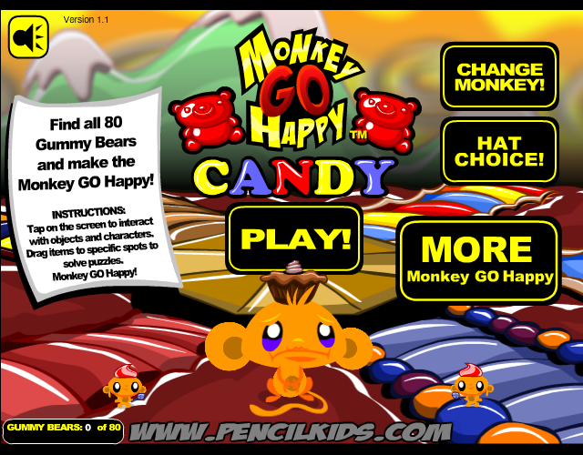Game cover: Monkey Go Happy Candy