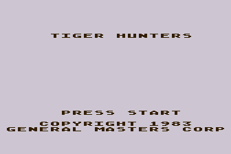 Game cover: Tiger Hunters