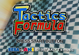 Game cover: Tactics Formula