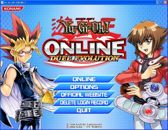 Game cover: Yu-Gi-Oh! Online: Duel Evolution