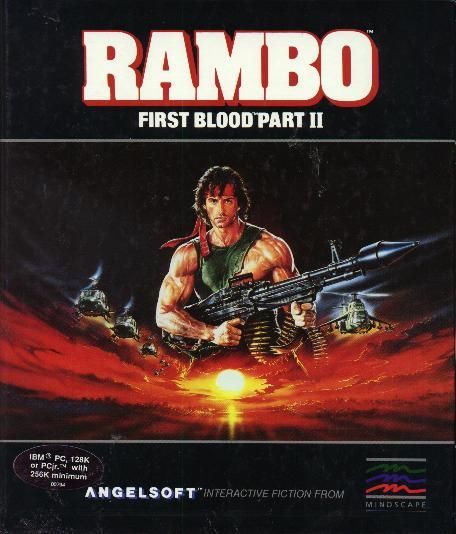 Game cover: Rambo: First Blood Part II