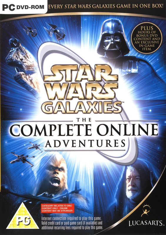 Game cover: Star Wars: Galaxies - The Complete Online Adventures