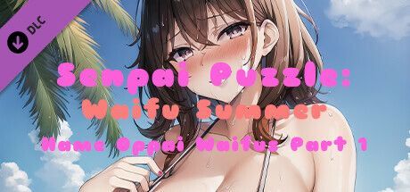 Game cover: Senpai Puzzle: Waifu Summer - Hame Oppai Waifus Part 1