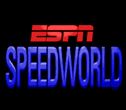 Game cover: ESPN Speed World