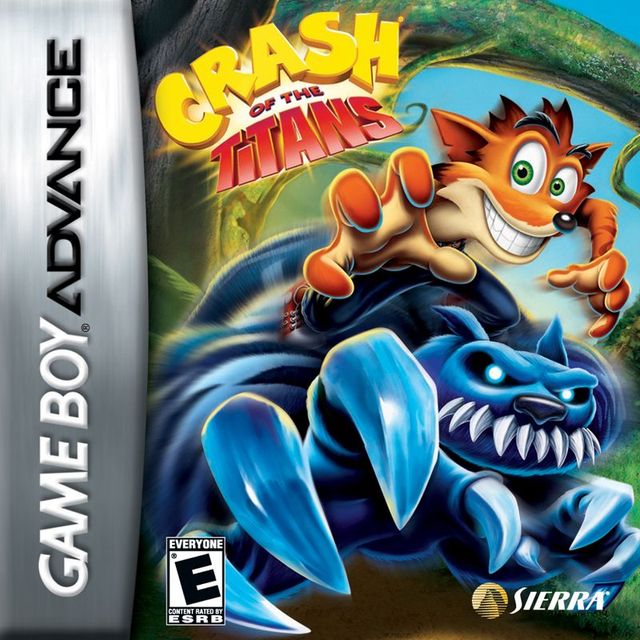 Game cover: Crash of the Titans