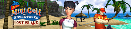 Game cover: 3D Ultra Mini Golf Adventures: Lost Island