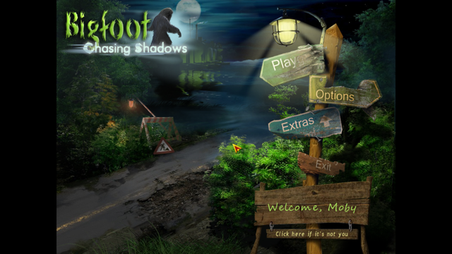 Game cover: Bigfoot: Chasing Shadows