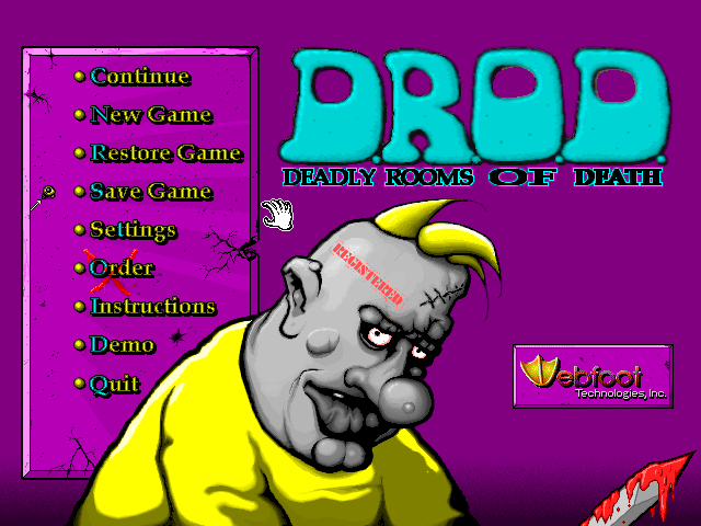 Game cover: Deadly Rooms of Death