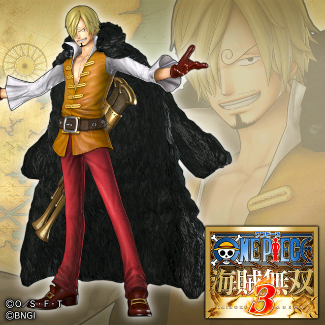 Game cover: One Piece: Pirate Warriors 3 - Additional Costume: Sanji (Film Z Version)