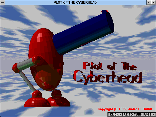 Game cover: Plot of the Cyberheads