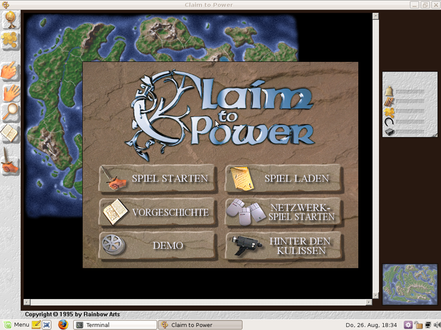 Game cover: Claim to Power