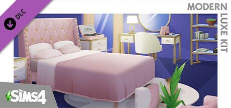 Game cover: The Sims 4: Modern Luxe Kit