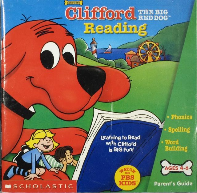 Game cover: Clifford the Big Red Dog: Reading