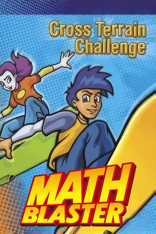 Game cover: Math Blaster: Cross Terrain Challenge