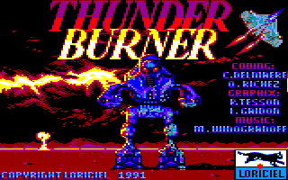 Game cover: Thunder Burner