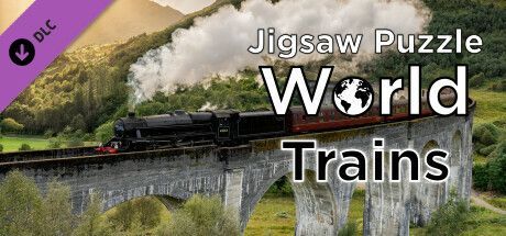 Game cover: Jigsaw Puzzle World: Trains