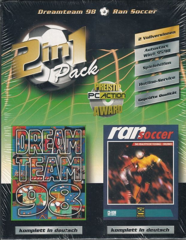 Game cover: 2 in 1 Pack: Dream Team 98 / ranSoccer
