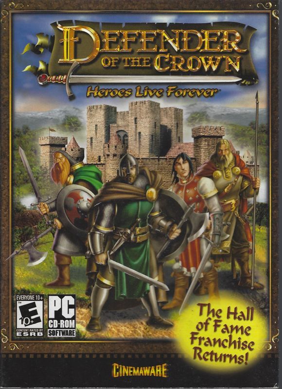 Game cover: Defender of the Crown: Heroes Live Forever