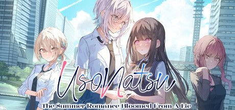 Game cover: UsoNatsu: The Summer Romance Bloomed From a Lie