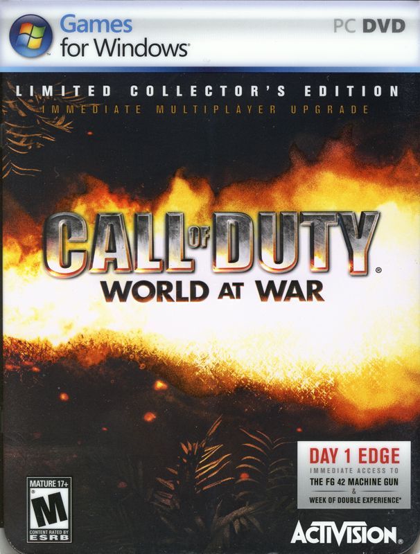 Game cover: Call of Duty: World at War (Limited Collector's Edition)