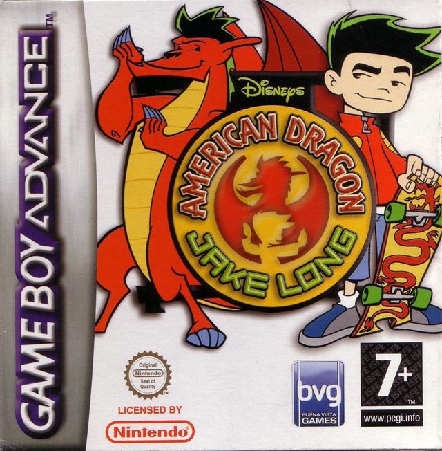 Game cover: Disney's American Dragon: Jake Long - Rise of the Huntsclan!