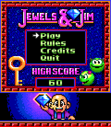 Game cover: Jewels and Jim
