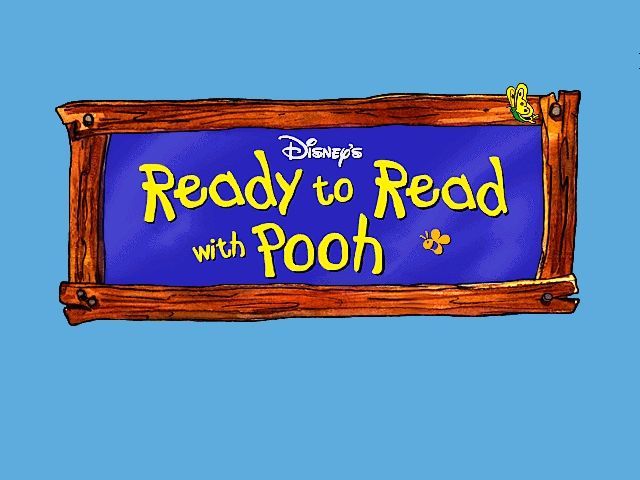 Game cover: Disney's Ready to Read with Pooh