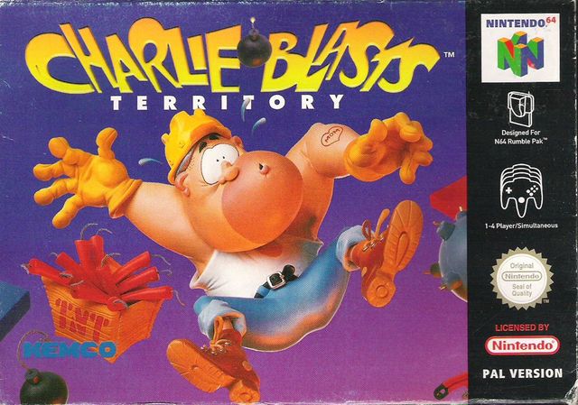 Game cover: Charlie Blast's Territory
