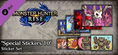 Game cover: Monster Hunter: Rise - "Special Stickers 10" sticker set