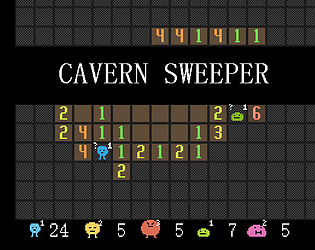 Game cover: Cavern Sweeper