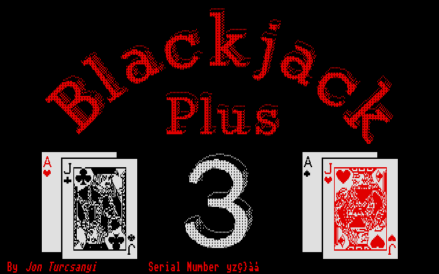 Game cover: Black Jack Plus 3