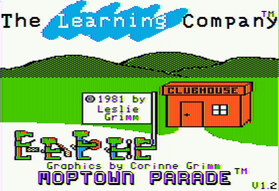 Game cover: Moptown Parade