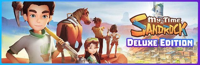 Game cover: My Time at Sandrock: Deluxe Edition