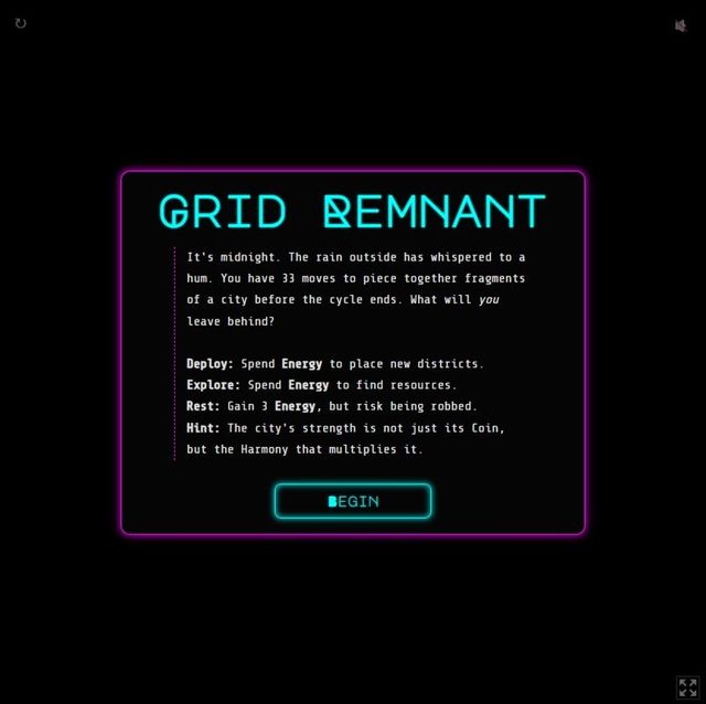 Game cover: Grid Remnant