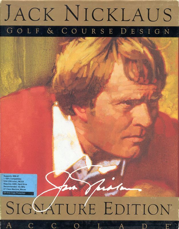 Game cover: Jack Nicklaus Golf & Course Design: Signature Edition