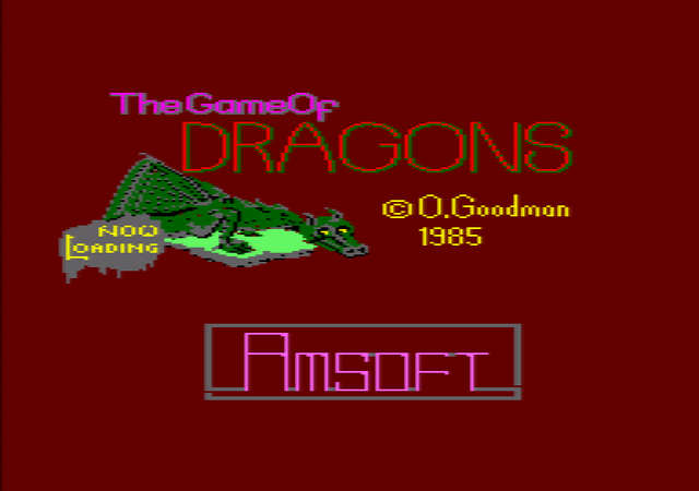 Game cover: Dragons