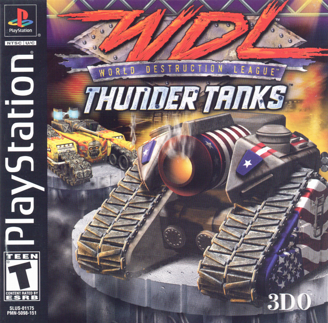 Game cover: World Destruction League: Thunder Tanks
