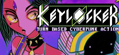 Game cover: Keylocker: Turn Based Cyberpunk Action