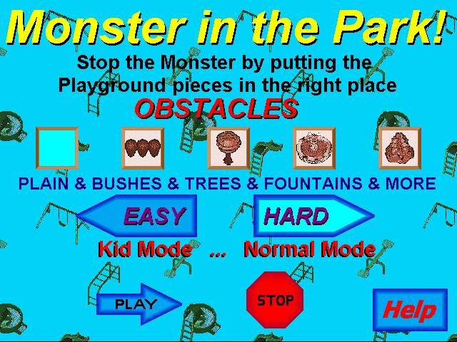 Game cover: Monster in the Park!