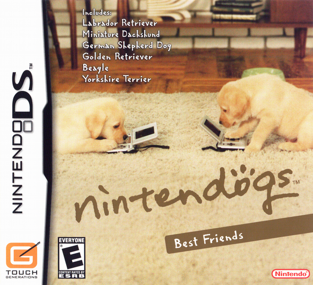 Game cover: Nintendo DS Lite (Nintendogs: Best Friends) (included game)