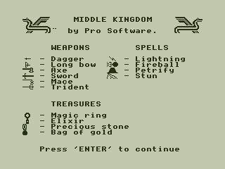 Game cover: Breakout / Middle Kingdom