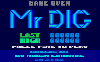 Game cover: Mr Dig