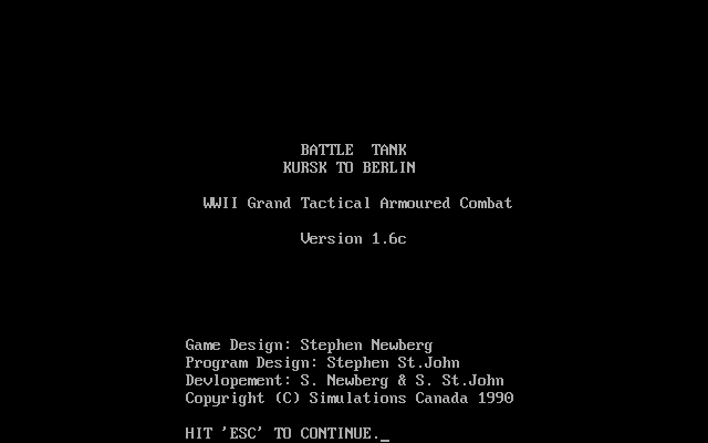 Game cover: Battle Tank: Kursk to Berlin