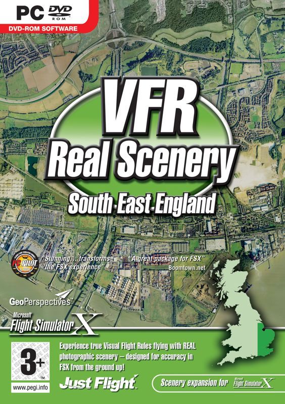 Game cover: VFR Real Scenery: South East England